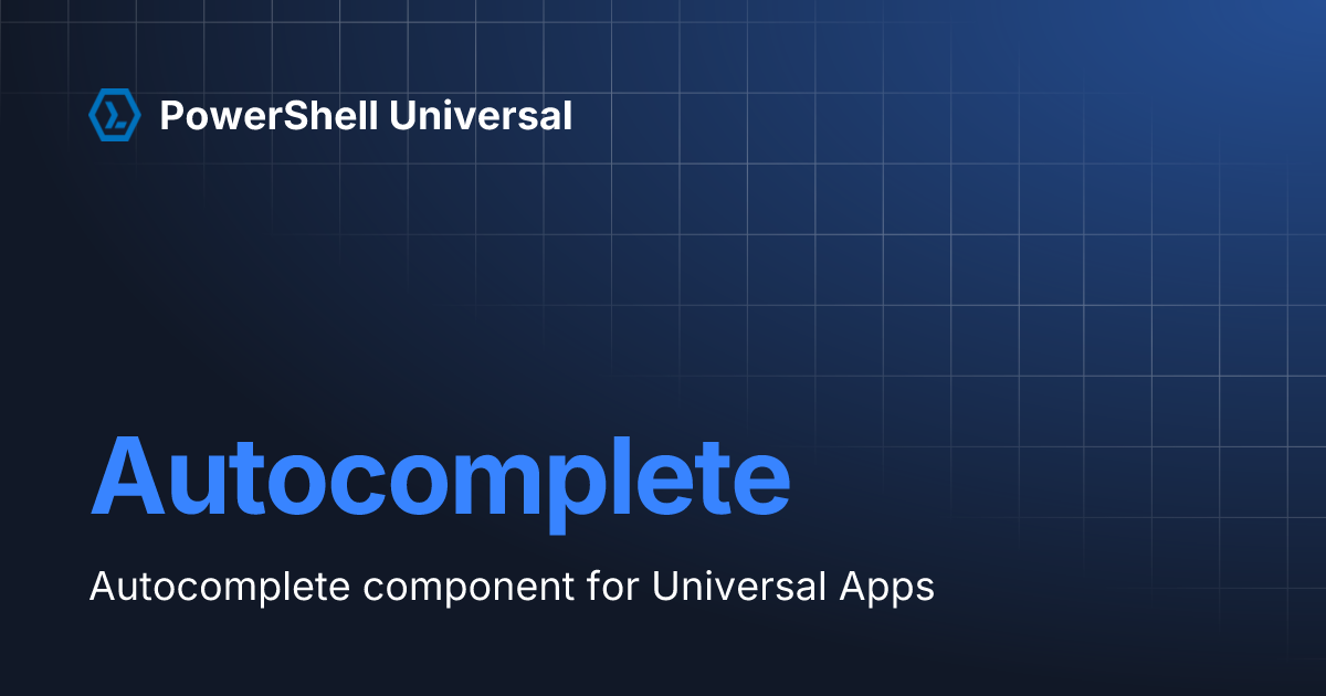 PowerShell Universal